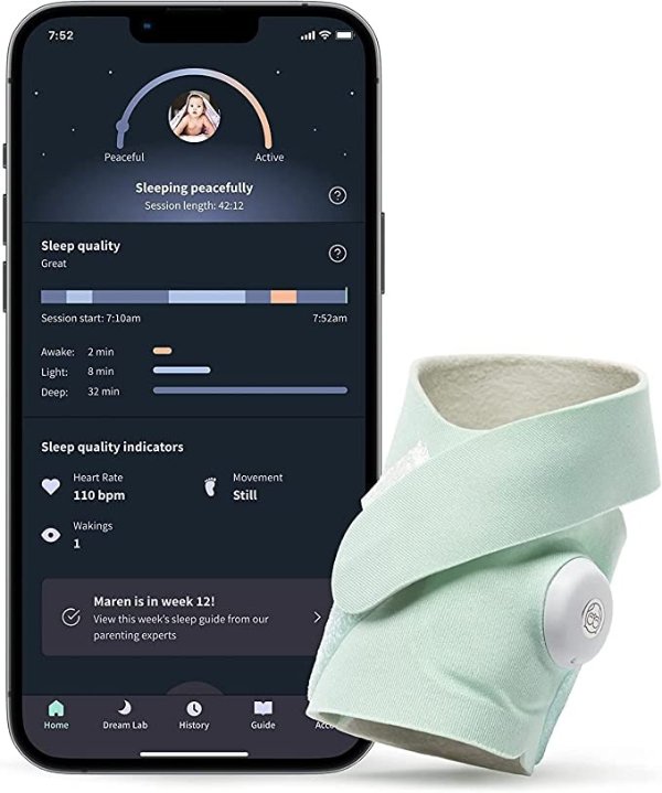 Dream Sock Plus 智能宝宝安全监控袜系统