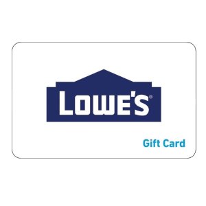 Lowe's 电子礼卡促销满$300享9折