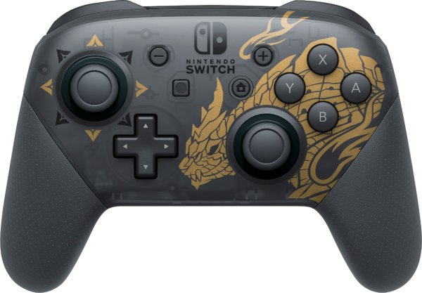 Nintendo Switch Pro Controller MONSTER HUNTER RISE Edition