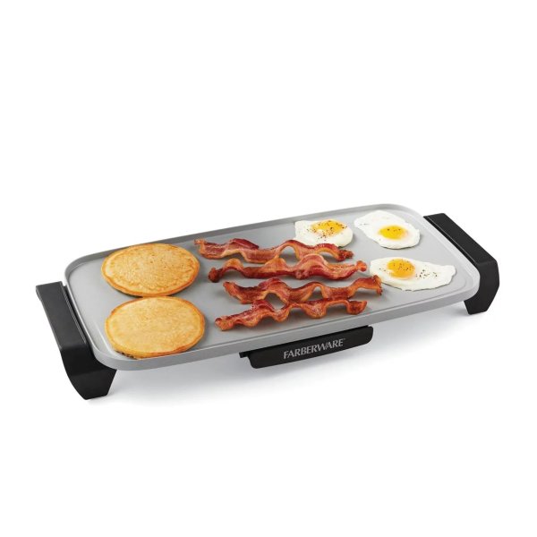 10*20 inch Ceramic Coating Griddle, Gray, Nonstick, New