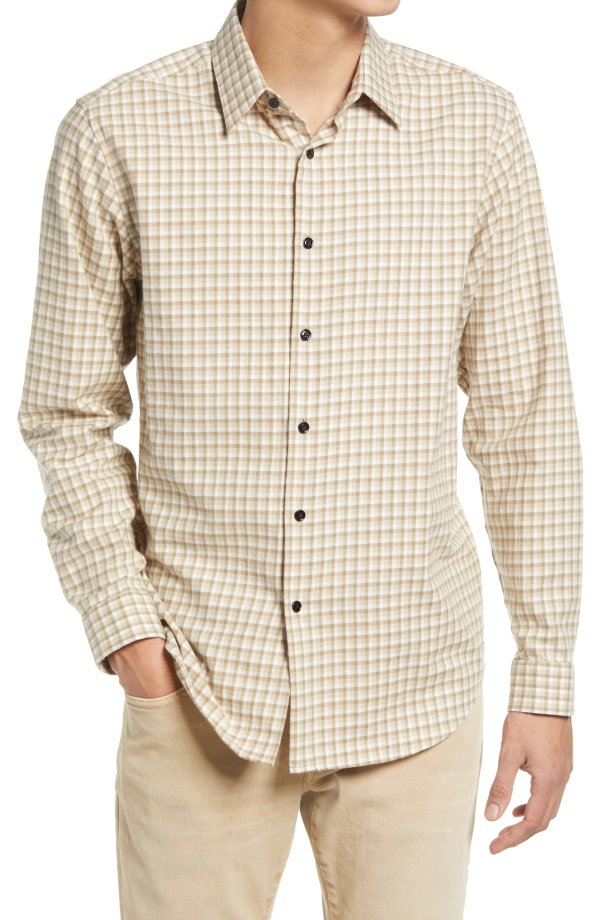 Irving Windham Twill Button-Up Shirt