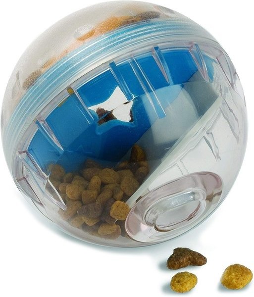 IQ Treat Dispenser Ball Dog Toy, 4-in - Chewy.com