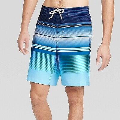 Men's 9" Striped Swim Shorts - Goodfellow & Co
