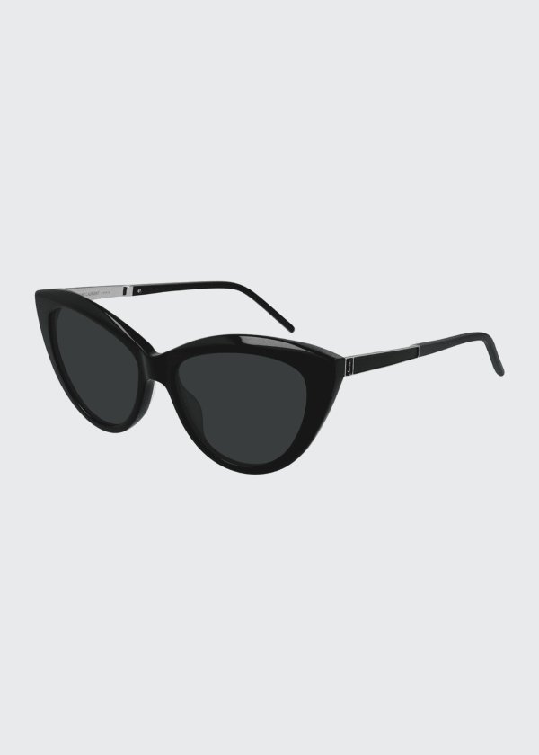 YSL Acetate Cat-Eye Sunglasses