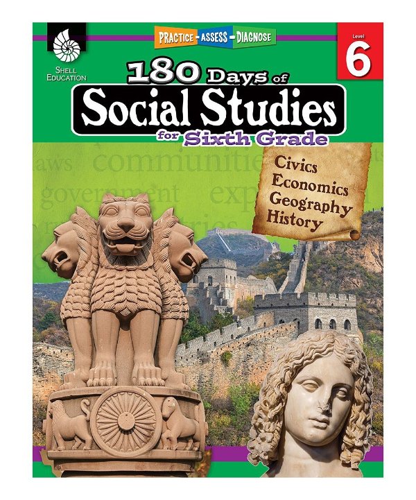 Grade 6 180 Days of Social Studies Work Book
