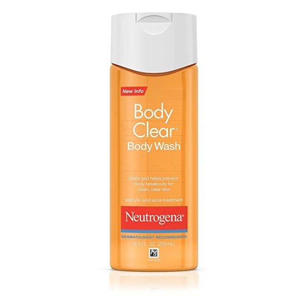 Body Clear Body Wash for Clean, Clear Skin, 8.5 Ounce