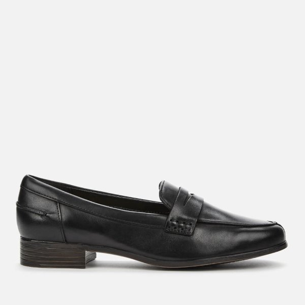 Women's Hamble Leather Loafers - Black