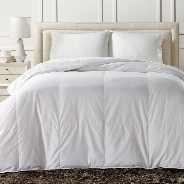 European White Down Lightweight Comforters, Created for Macy's