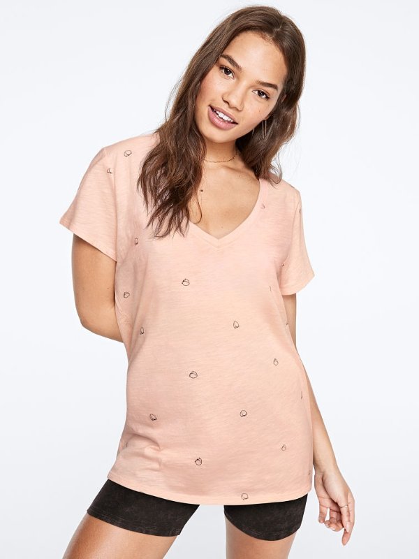 PINK Perfect V-Neck Tee