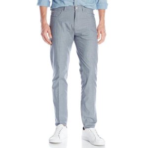 Calvin Klein Men's Slim Fit Refined Twill Bowery Pant