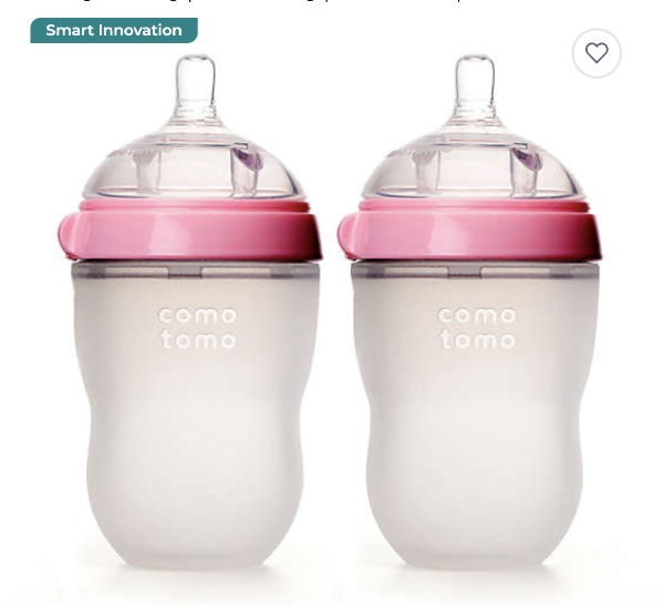 ® 8-Ounce Baby Bottles in Pink (2-Pack) | buybuy BABY
