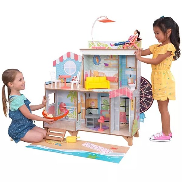Ferris Wheel Fun Beach House Dollhouse