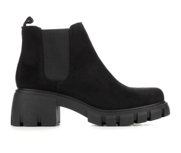 Women's Soda Pioneer Lugged Chelsea Boots