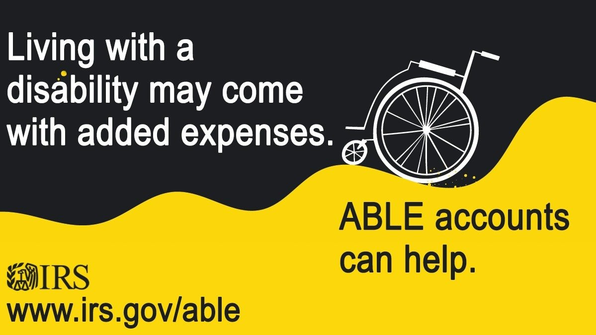 ABLE 账户可帮助残障人士支付与残障相关的费用