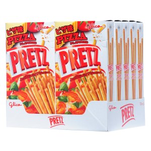 Glico Pretz Biscuit Stick, Pizza Flavored, 1.09 Ounce (Pack of 10)