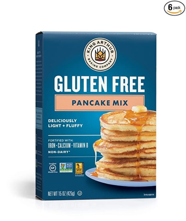 Gluten Free Pancake Mix, 15 Ounce (Pack of 6)