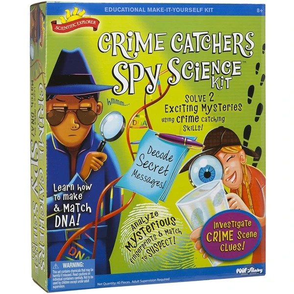 Scientific Explorer Scientific Explorer Crime Catchers Spy Science Kit Kids Science Kit