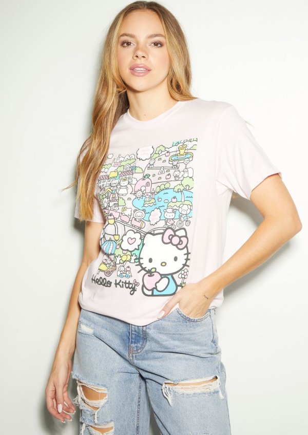 Pink Hello Kitty Carnival Graphic Tee