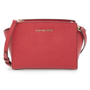 MICHAEL Michael Kors 'Medium Selma' Saffiano Leather Crossbody Bag