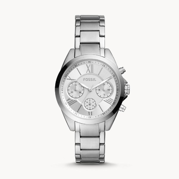 Modern Courier Midsize Chronograph Stainless Steel Watch