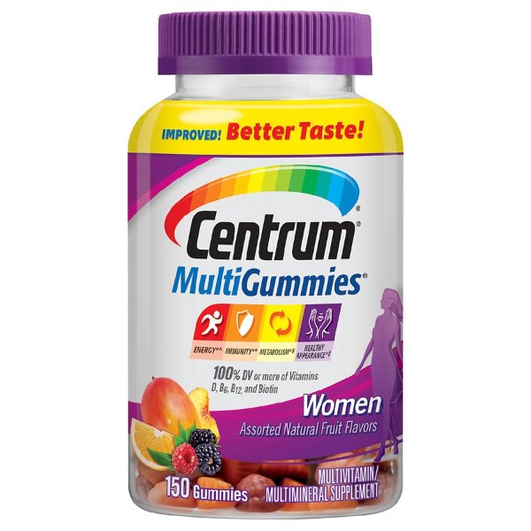 Centrum Women MultiGummies Multivitamin & Multimineral Supplement