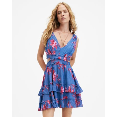 Mikayla Iona Floral Print Mini Dress 连衣裙 $161.00 超值好货 | 北美省钱快报
