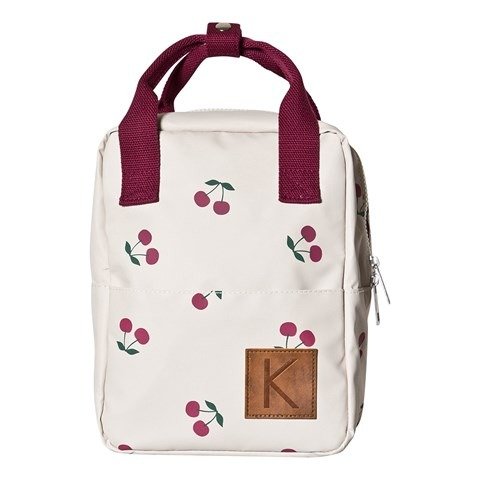 Cream Mini Cherry Love Backpack | AlexandAlexa