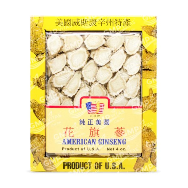 Wisconsin Ginseng Slices - Aged more than 5 Years, Large 4oz
