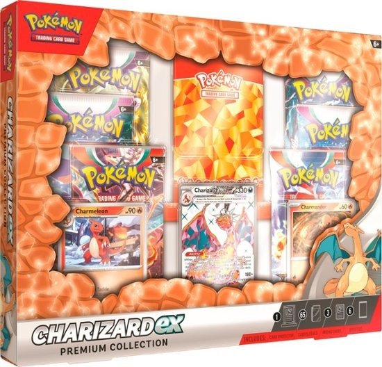 - Trading Card Game: Charizard ex Premium Collection - Styles May Vary