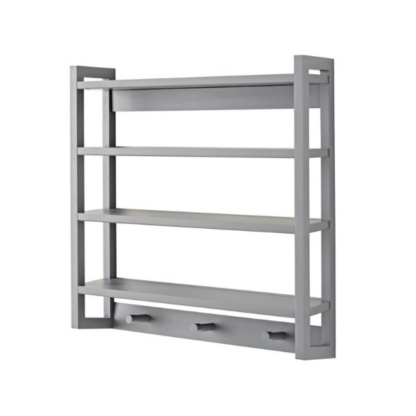 Beaumont Grey Wall Rack + Reviews | Crate & Kids