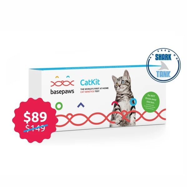Basepaws 猫咪DNA测试+健康检测套装
