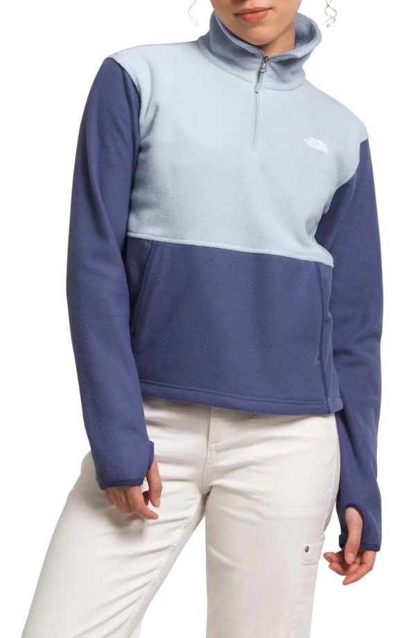 Alpine Polartec® Fleece Stand Collar Top