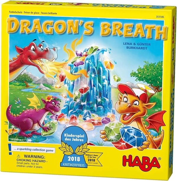 Dragon's Breath - 2018 Kinderspiel des Jahres (Children's Game of The Year) Winner - an Exciting Collecting Game for 2-4 Players Ages 5+