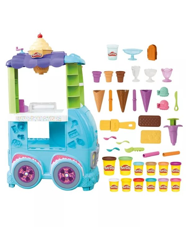 Kitchen Creations Ultimate Ice Cream Truck Playset Toy