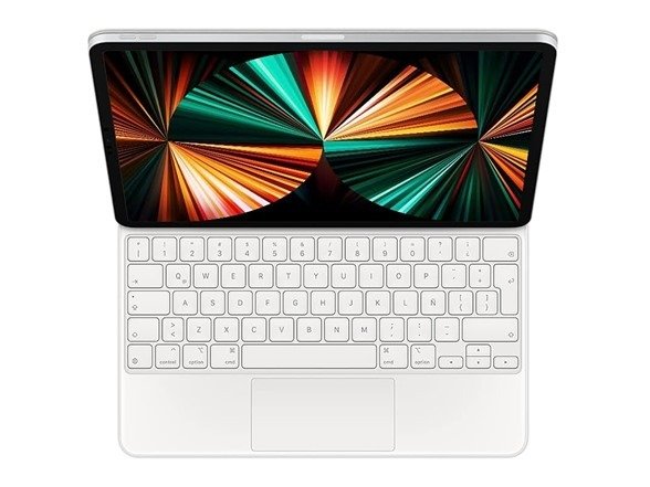 Magic Keyboard for 12.9" iPad Pro (3rd-6th Generation) - White (MJQL3LL/A)