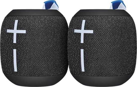 Ultimate Ears - WONDERBOOM SE 2-Pack Portable Bluetooth Small Speaker with Waterproof/Dustproof Design - Black