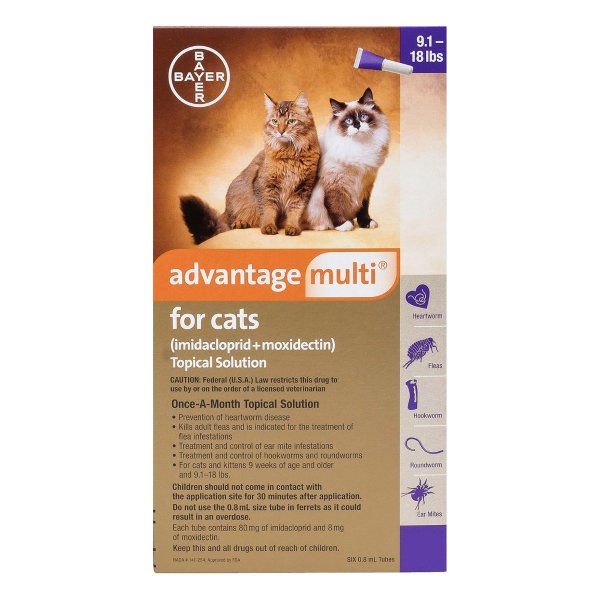 Buy Advantage Multi (Advocate) Cats over 10lbs (Purple) at Lowest Price