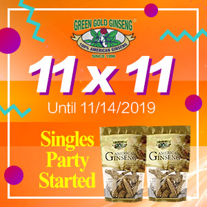 100% Authentic American Wisconsin Ginseng Fall Sale