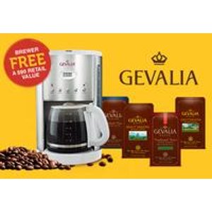Stainless Steel Coffeemaker & 4 Boxes of Coffee or Tea