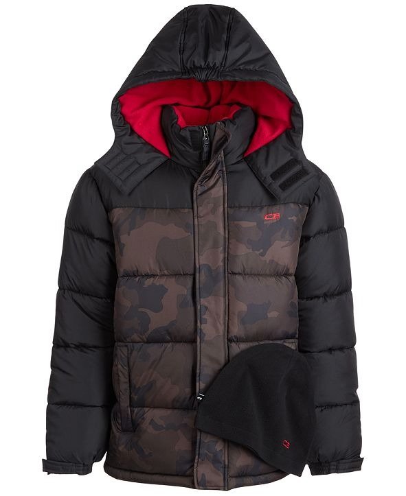 Big Boys Quilted Puffer Jacket
