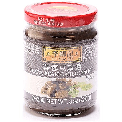Lkk Black Bean Garlic Sauce 8oz
