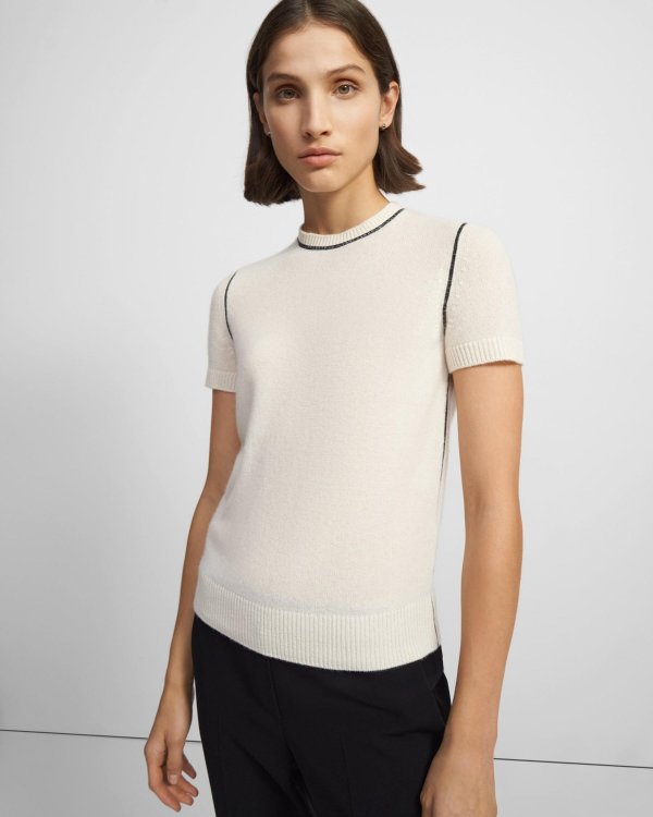 Basic Tee in Cashmere