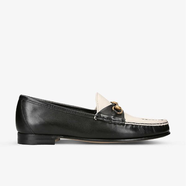 Frame horsebit-detailed leather loafers