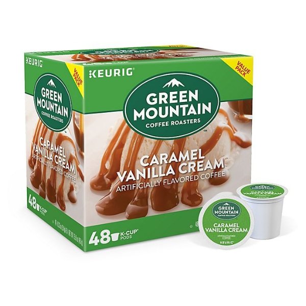Caramel Vanilla Cream Coffee Keurig® K-Cup® Pods 48-Count | Bed Bath & Beyond