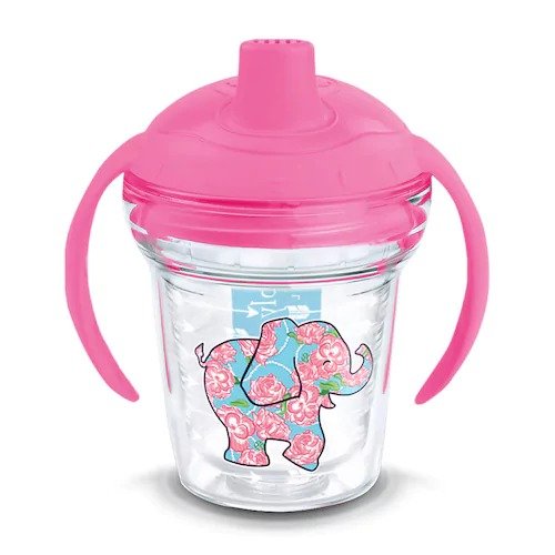 Simply Southern Floral Elephant Sippy Cup