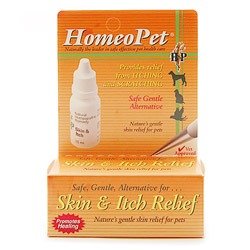 HomeoPet Skin Itch Relief Dog Cat Homeopathic - PetCareSupplies