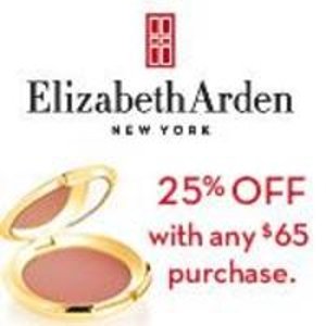 with any Purchase of $65 or More @ Elizabeth Arden