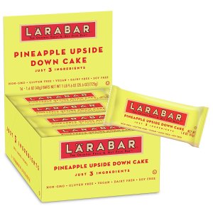 LARABAR  菠萝蛋糕口味坚果水果能量棒 16条