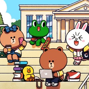 Line Friends Back to Class Event
