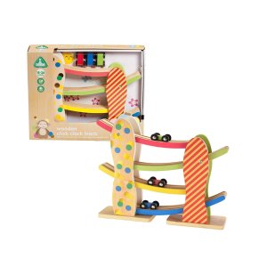 Early Learning Centre Wooden Click Clack Track, Amazon Exclusive, Multi-Color